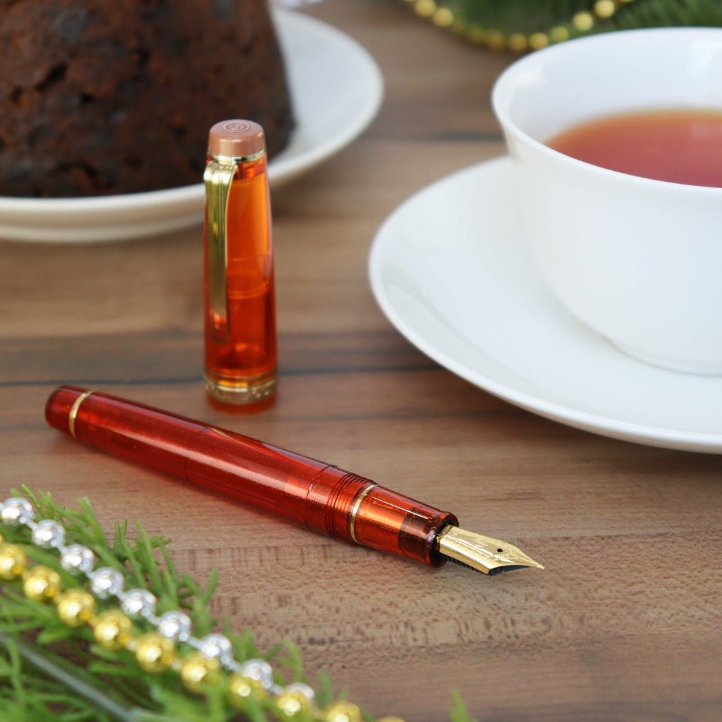 Sailor Professional Gear Fountain Pen - Standard - Christmas Spice Tea (Limited Edition) - Pen Boutique Ltd