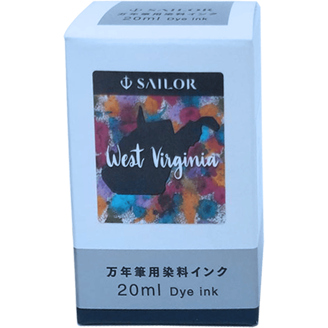 Sailor Bottled Ink - USA State - West Virginia - 20ml - Pen Boutique Ltd