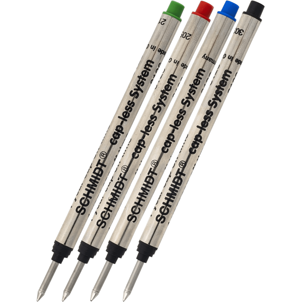 Schmidt Long Capless Rollerball 0.6 mm Refill-12pkt - Pen Boutique Ltd