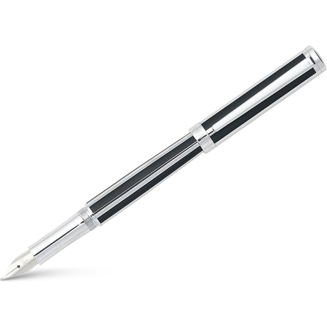 Sheaffer Intensity Fountain Pen - Jet Black Stripe- Fine-Pen Boutique Ltd