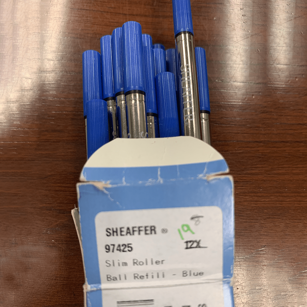 Sheaffer Slim Rollerball Refill - Blue - Medium - Pen Boutique Ltd