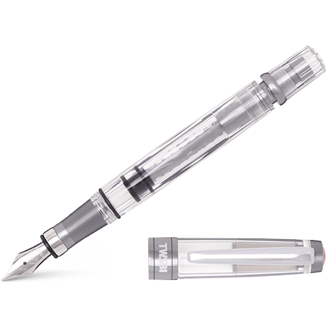 TWSBI Fountain Pen - Diamond 580 ALR - Nickel Gray - Pen Boutique Ltd