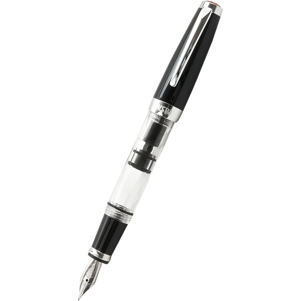 TWSBI Stylo Plume Diamond Mini Clear Transparent - Corps Transparent, Chargement Piston, Plume Acier Moyenne