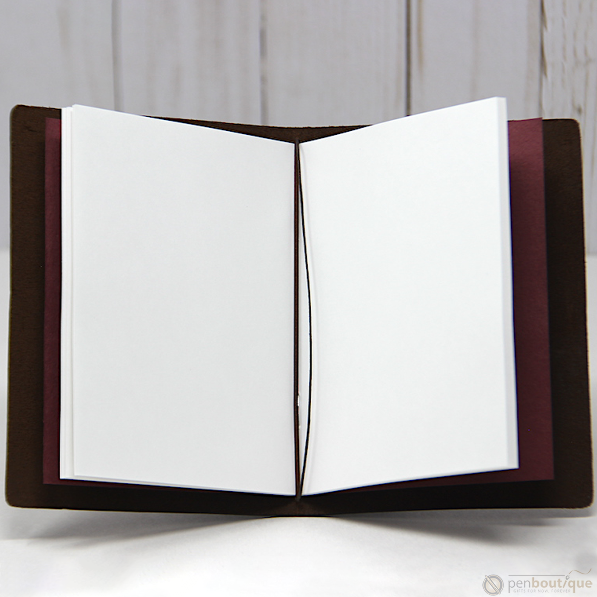 Traveler's Notebook - Black - Passport Size-Pen Boutique Ltd