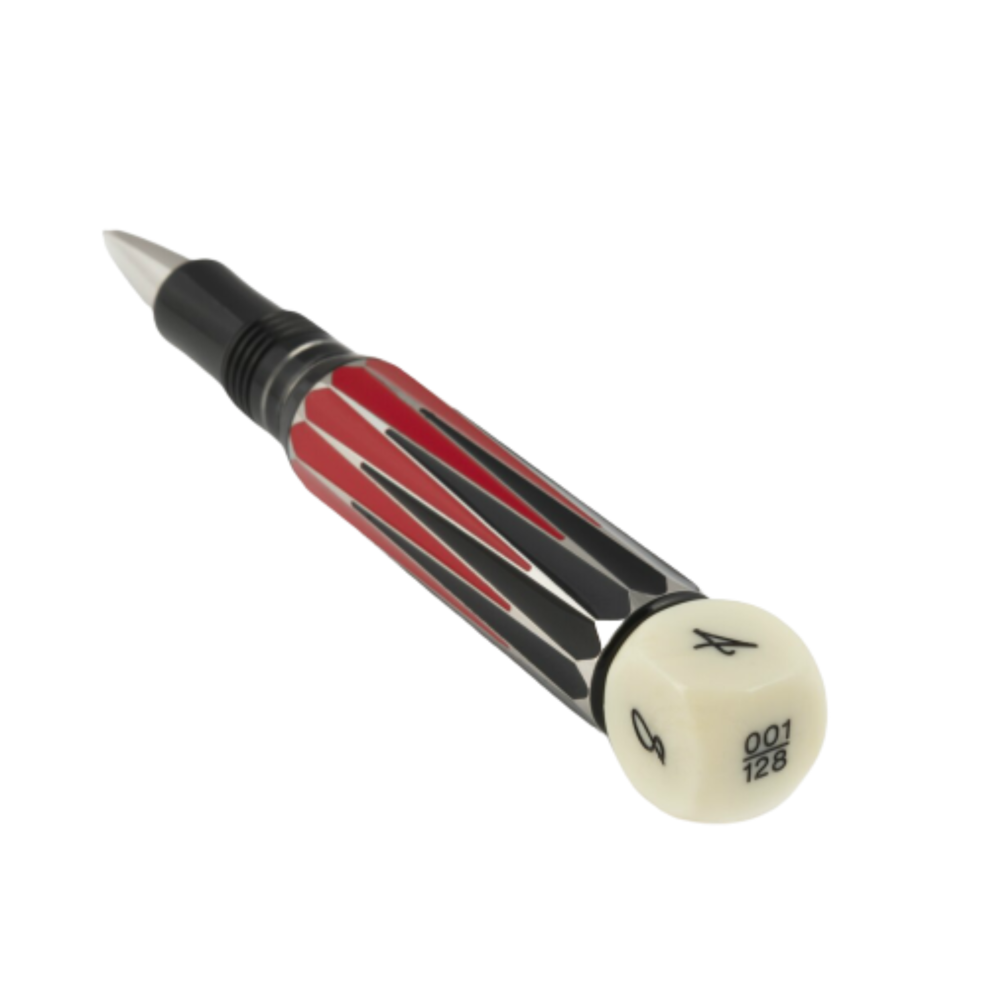 Visconti Backgammon Rollerball Pen - Doubling Cube Blind Cap (Limited Edition)-Pen Boutique Ltd
