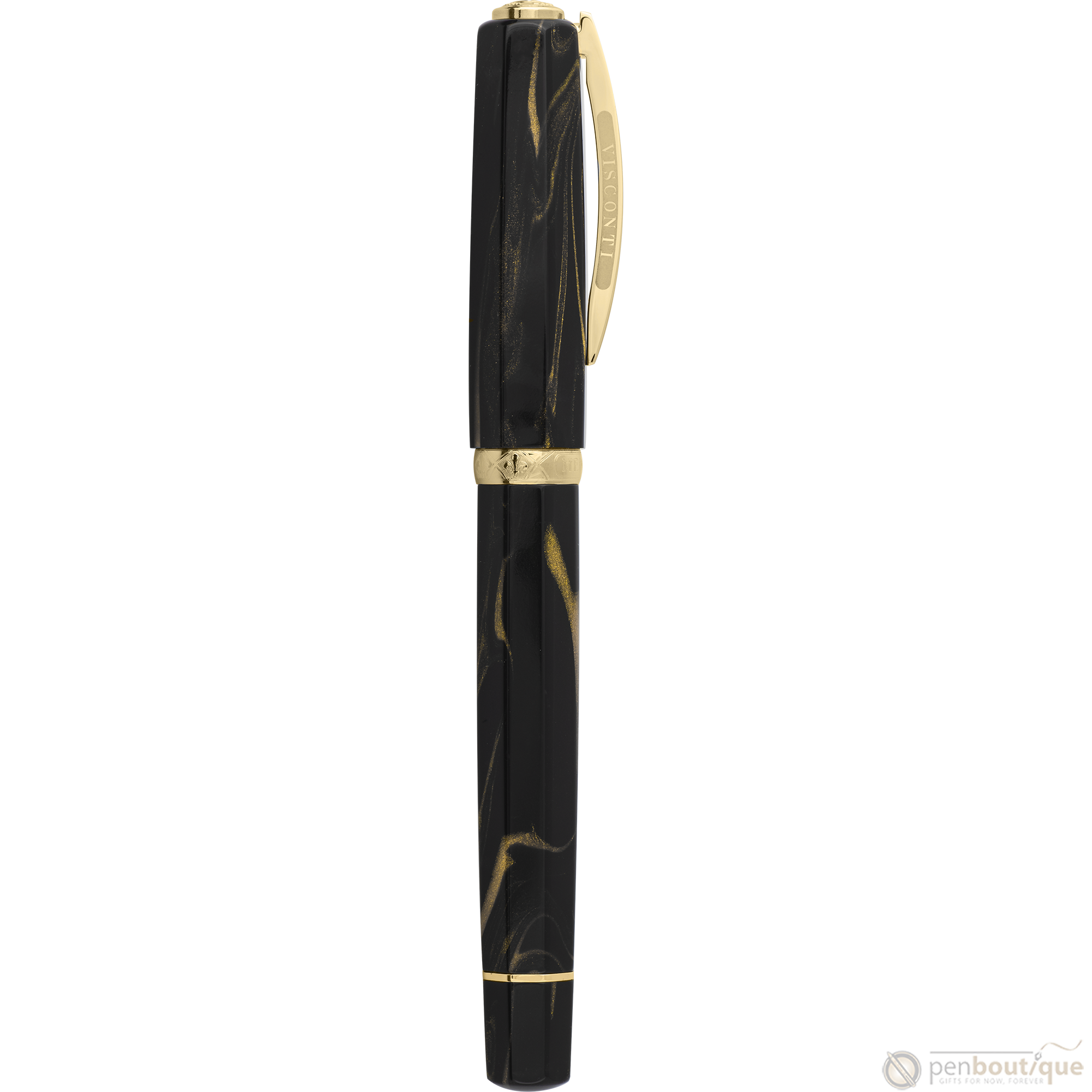 Visconti Fountain Pen - Medici Dynasty - Black Basilica - Oversize-Pen Boutique Ltd