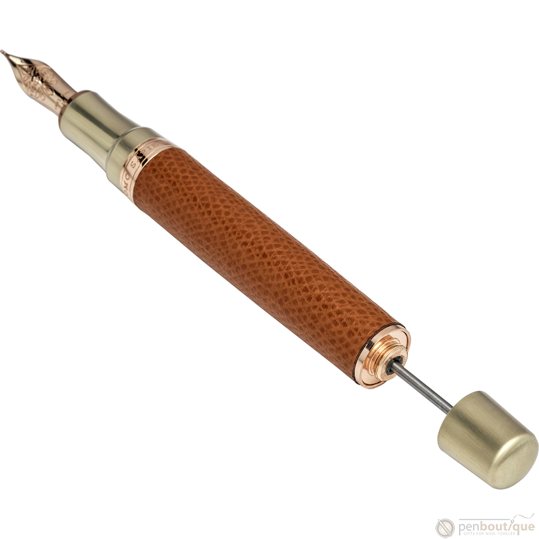Visconti Homo Sapiens Fountain Pen - Dual Touch - Cognac (Oversize)-Pen Boutique Ltd