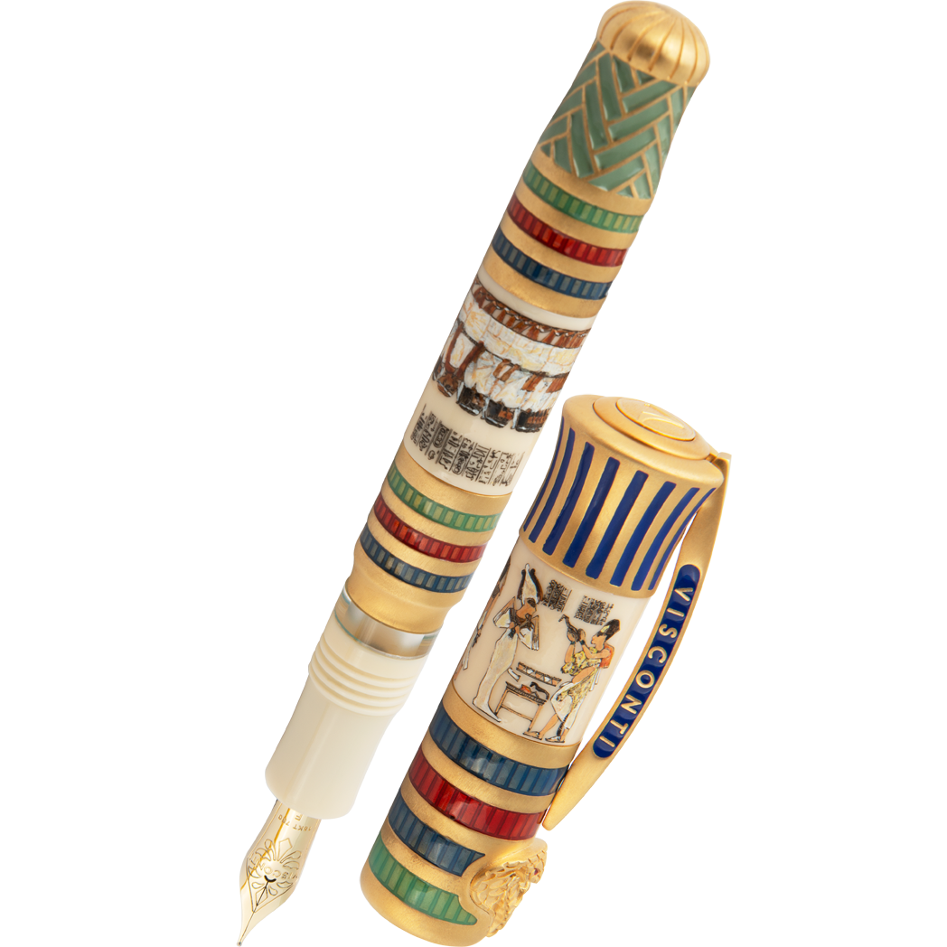 Visconti Fountain Pen - Tutankhamun (Limited Edition)-Pen Boutique Ltd