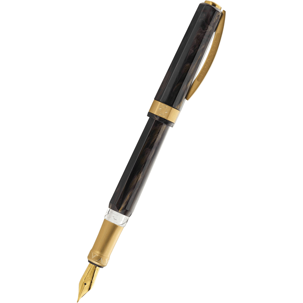 Visconti Opera Gold Fountain Pen - Black-Pen Boutique Ltd