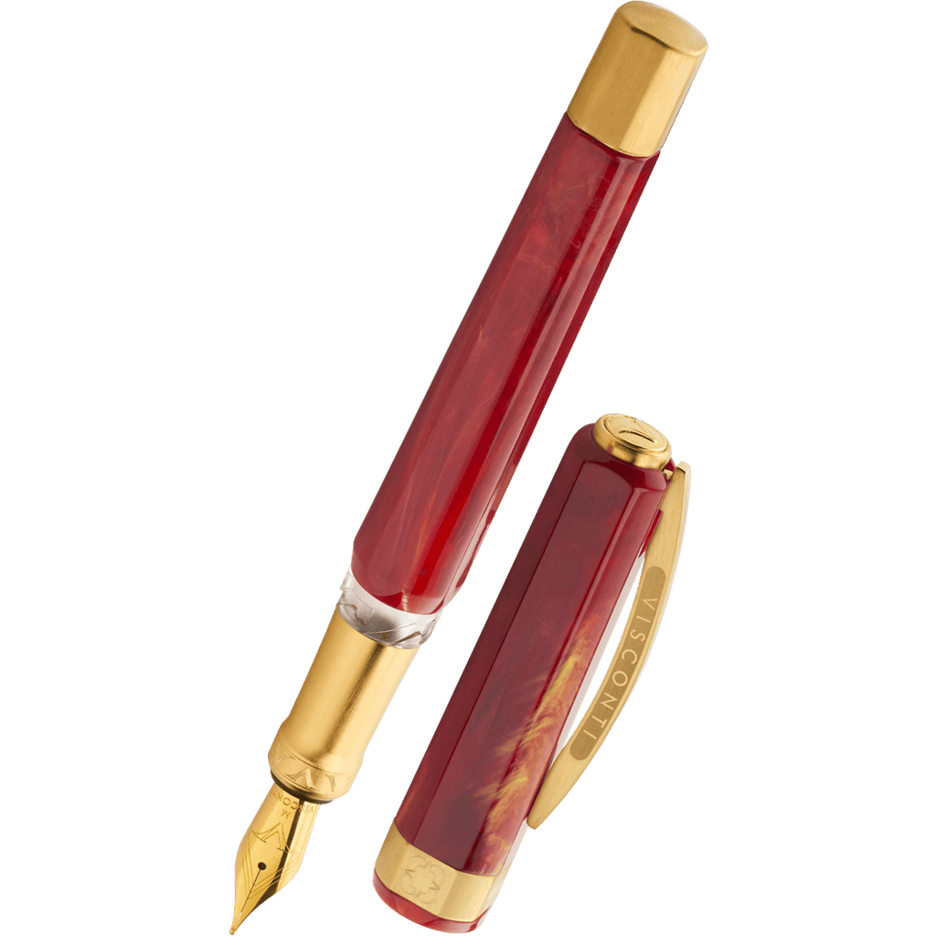 【世界365本限定】Visconti OPERA GOLD POINT N°1 Visconti Opera Gold Fountain Pen in Black - Goldspot Pens