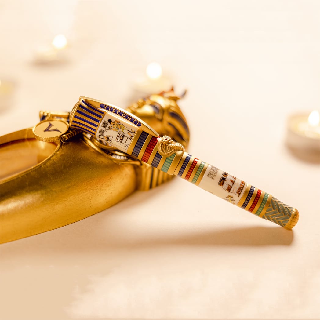 Visconti Rollerball Pen - Tutankhamun (Limited Edition) - Pen Boutique Ltd