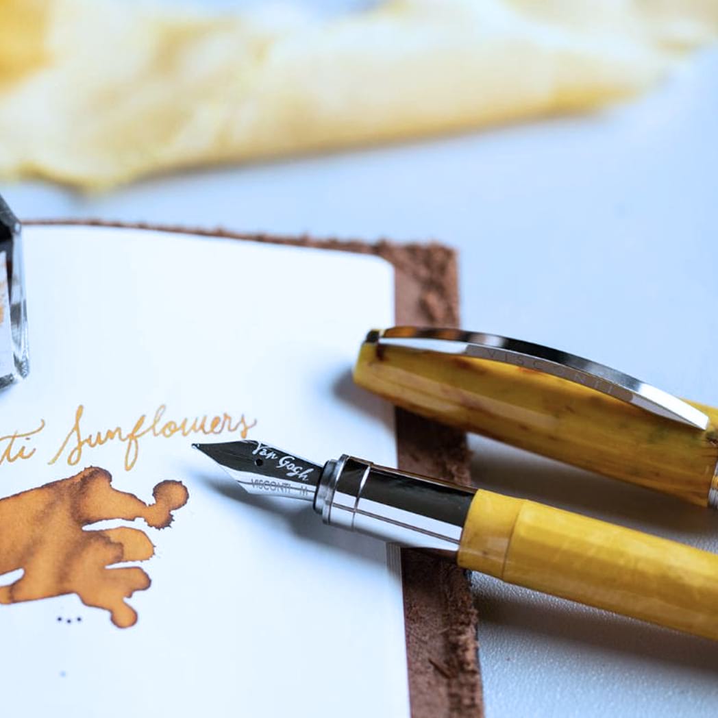 Visconti Van Gogh Fountain Pen - Sunflowers-Pen Boutique Ltd