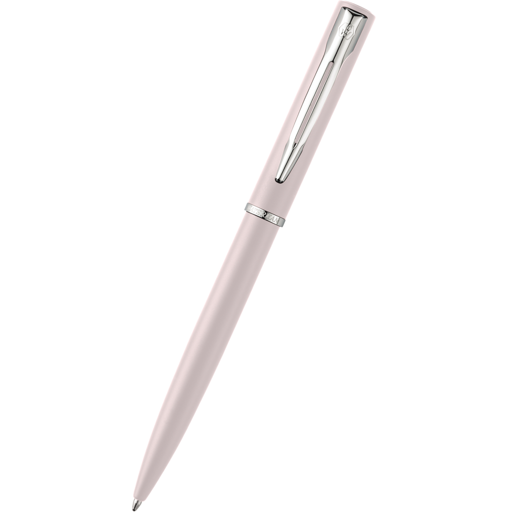 Lot De 2 Stylos Waterman Argentés – 1 Stylo + 1 Feutre Pointe Fine – Avec Boîte Et Livret – Neuf