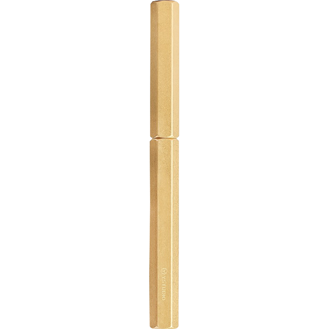 YStudio Classic Fountain Pen - Brass-Pen Boutique Ltd