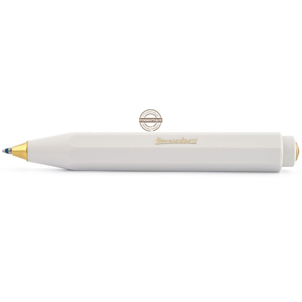 Kaweco Classic Sport Ballpoint Pen - White - Pen Boutique Ltd