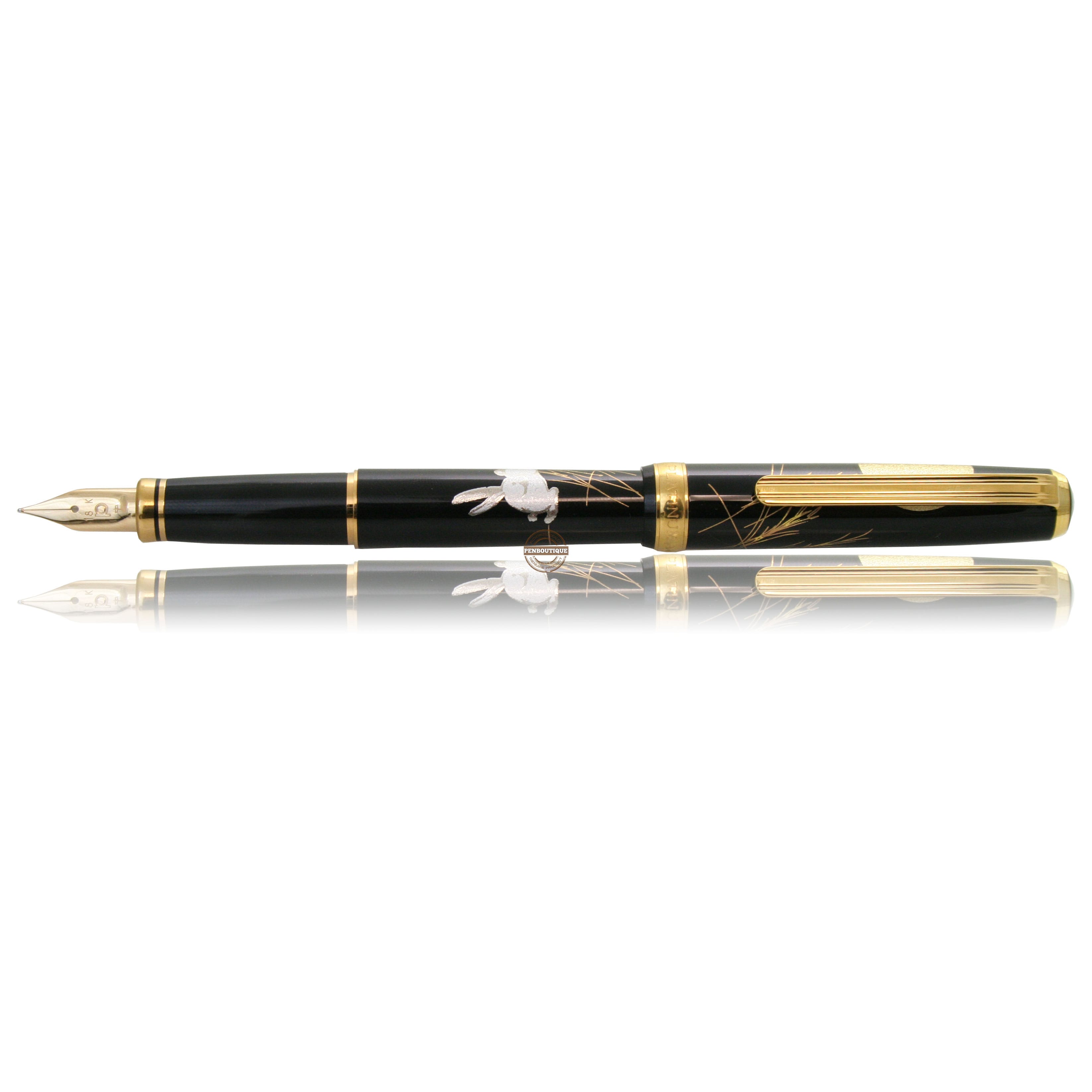 Platinum Classic Maki-E The Moon and A Rabbit Medium-Pen Boutique Ltd