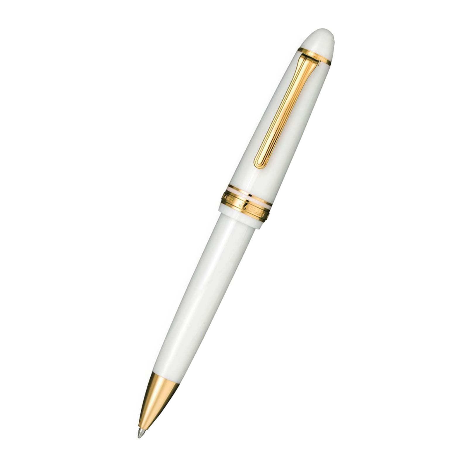 Sailor 1911L White GT Ballpoint Pen-Pen Boutique Ltd