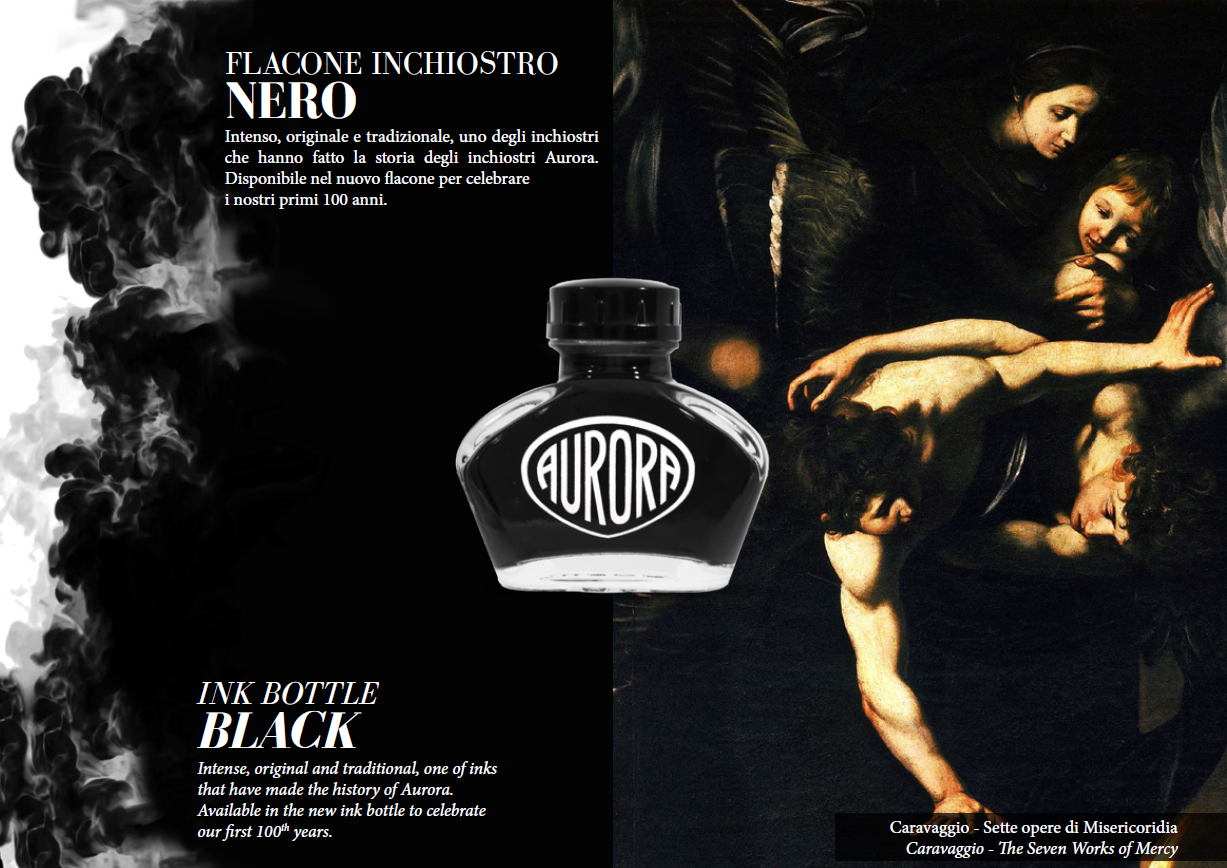 Aurora Ink Bottle - 100 year Special Edition - 55 ml-Pen Boutique Ltd