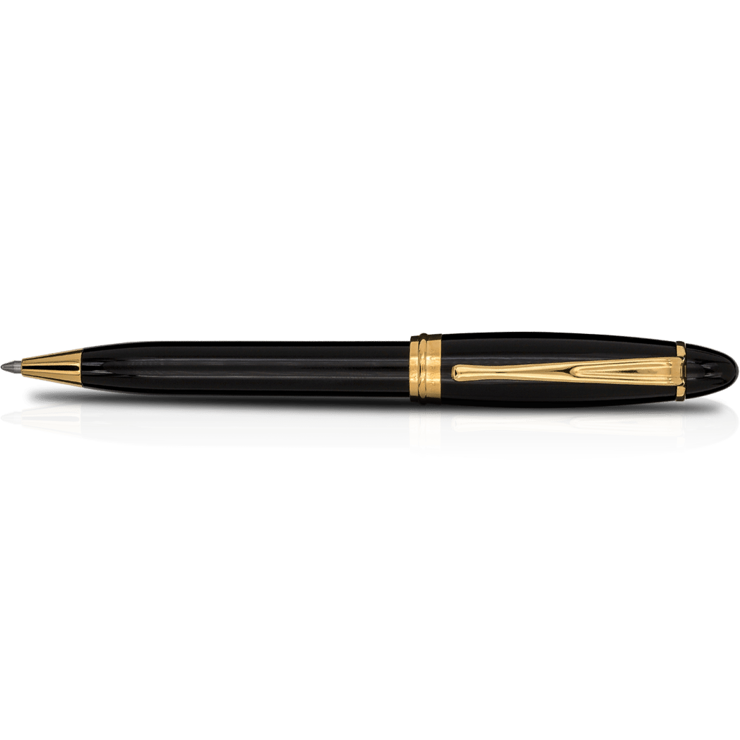 Aurora Ipsilon Ballpoint Pen - Black-Pen Boutique Ltd