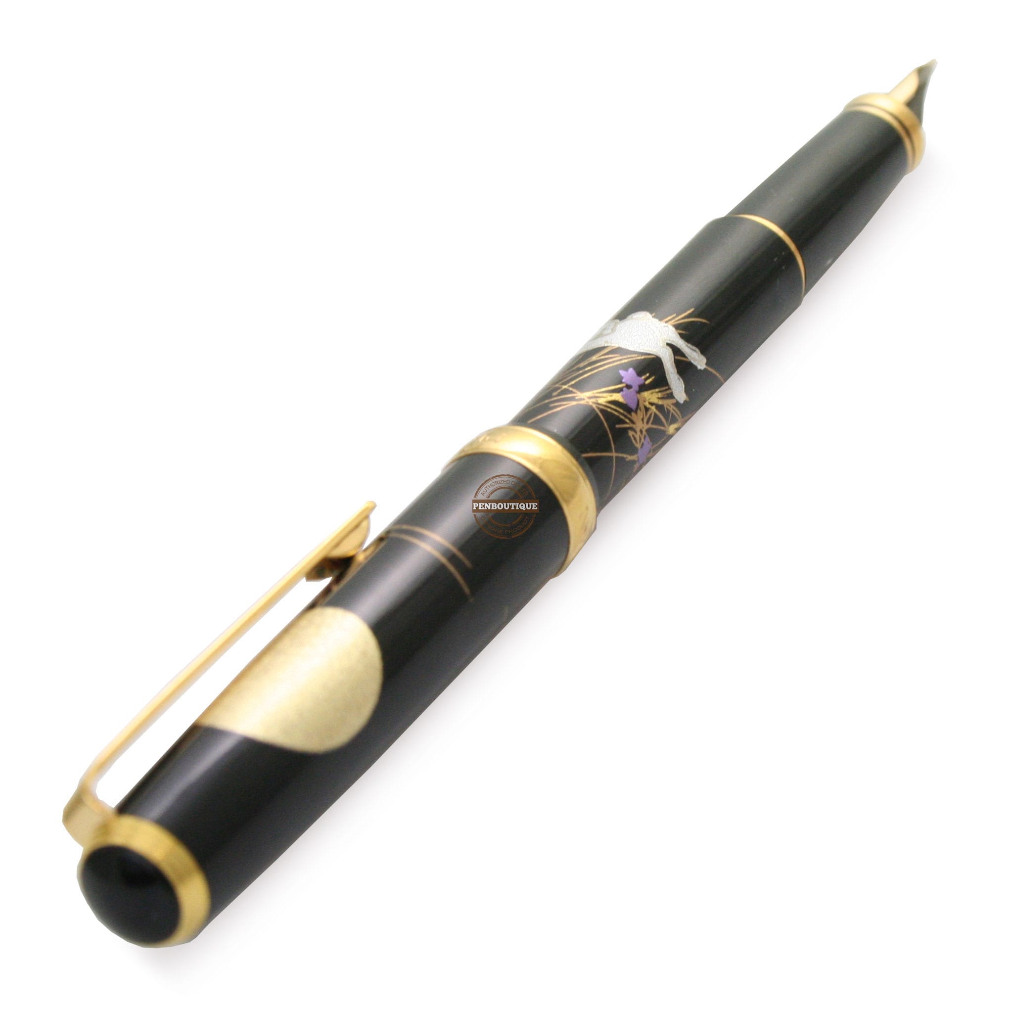 Platinum Classic Maki-E The Moon and A Rabbit Medium-Pen Boutique Ltd