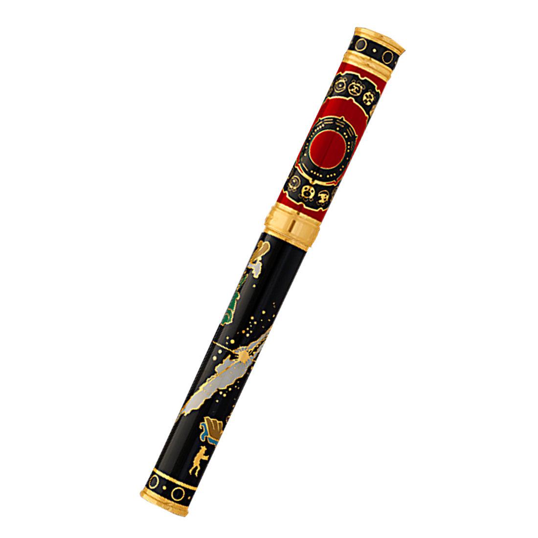 David Oscarson 2012 End of Days Rollerball Pen - Opaque Red-Pen Boutique Ltd