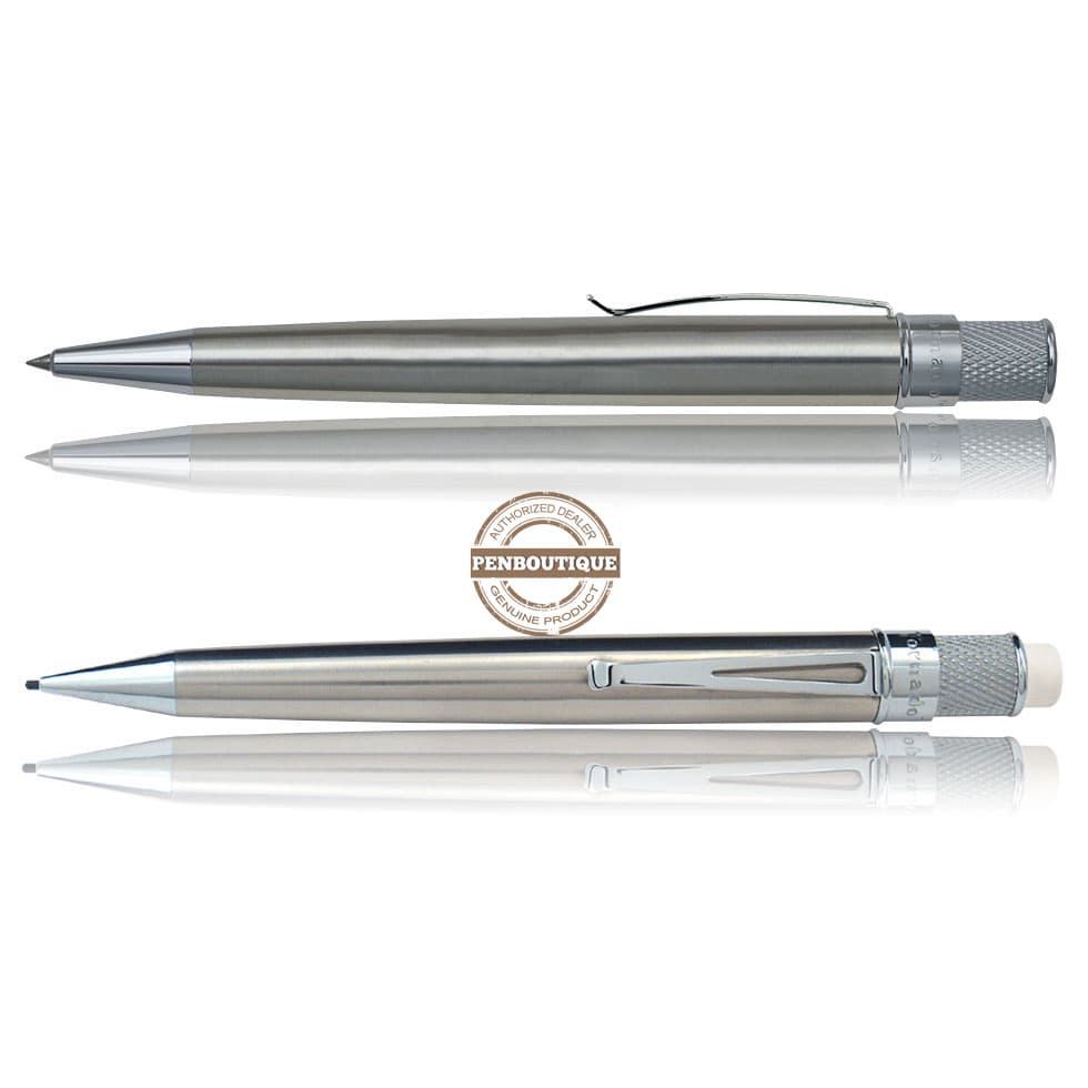 Retro 51 Tornado Stainless Pen Set-Pen Boutique Ltd