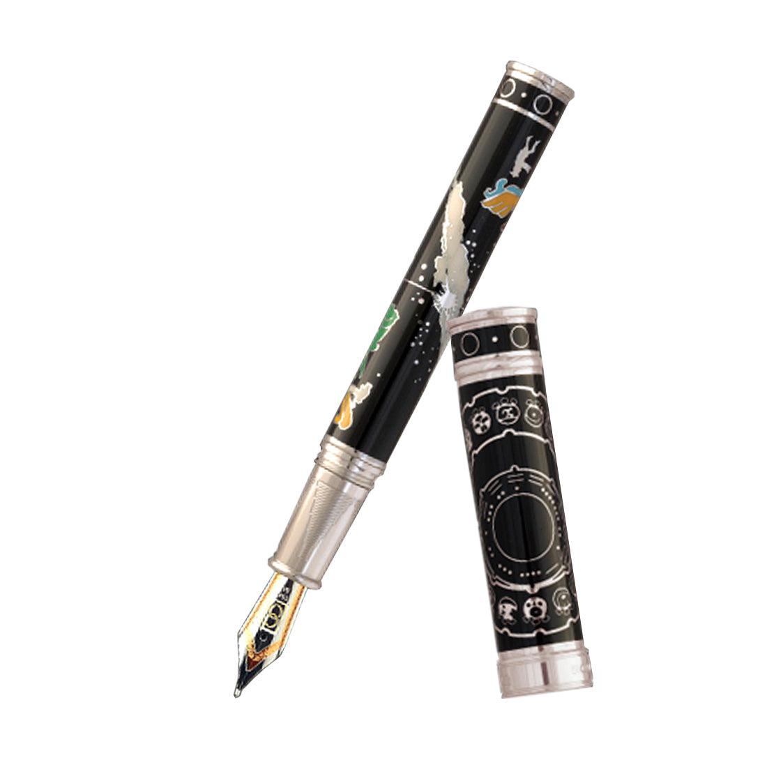 David Oscarson 2012 End of Days Fountain Pen - Opaque Black-Pen Boutique Ltd