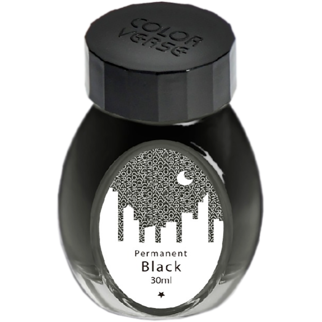 Colorverse Ink - Office Series - Permanent Black - 30ml-Pen Boutique Ltd