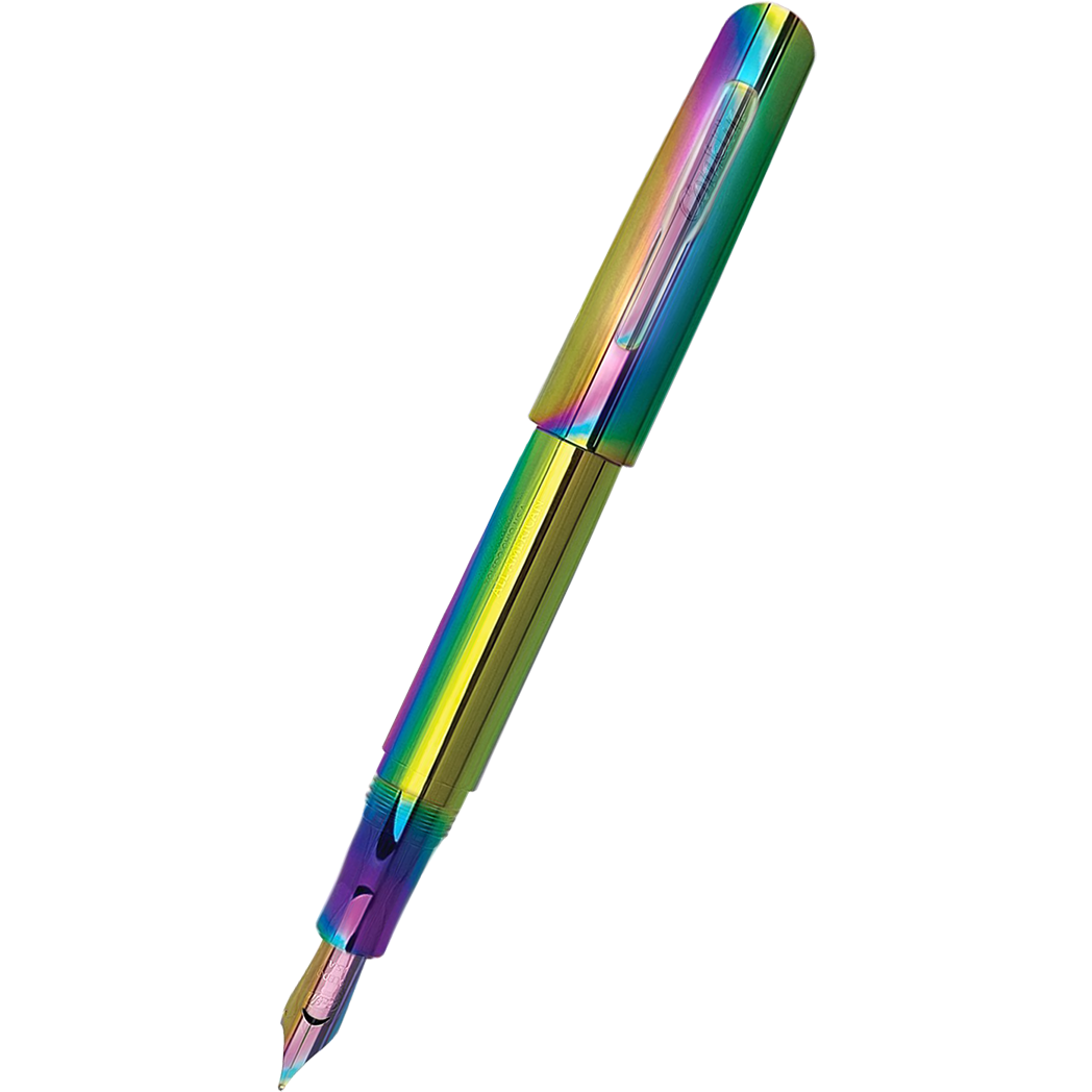 Conklin All American Fountain Pen - Limited Edition - Metal & Rainbow-Pen Boutique Ltd