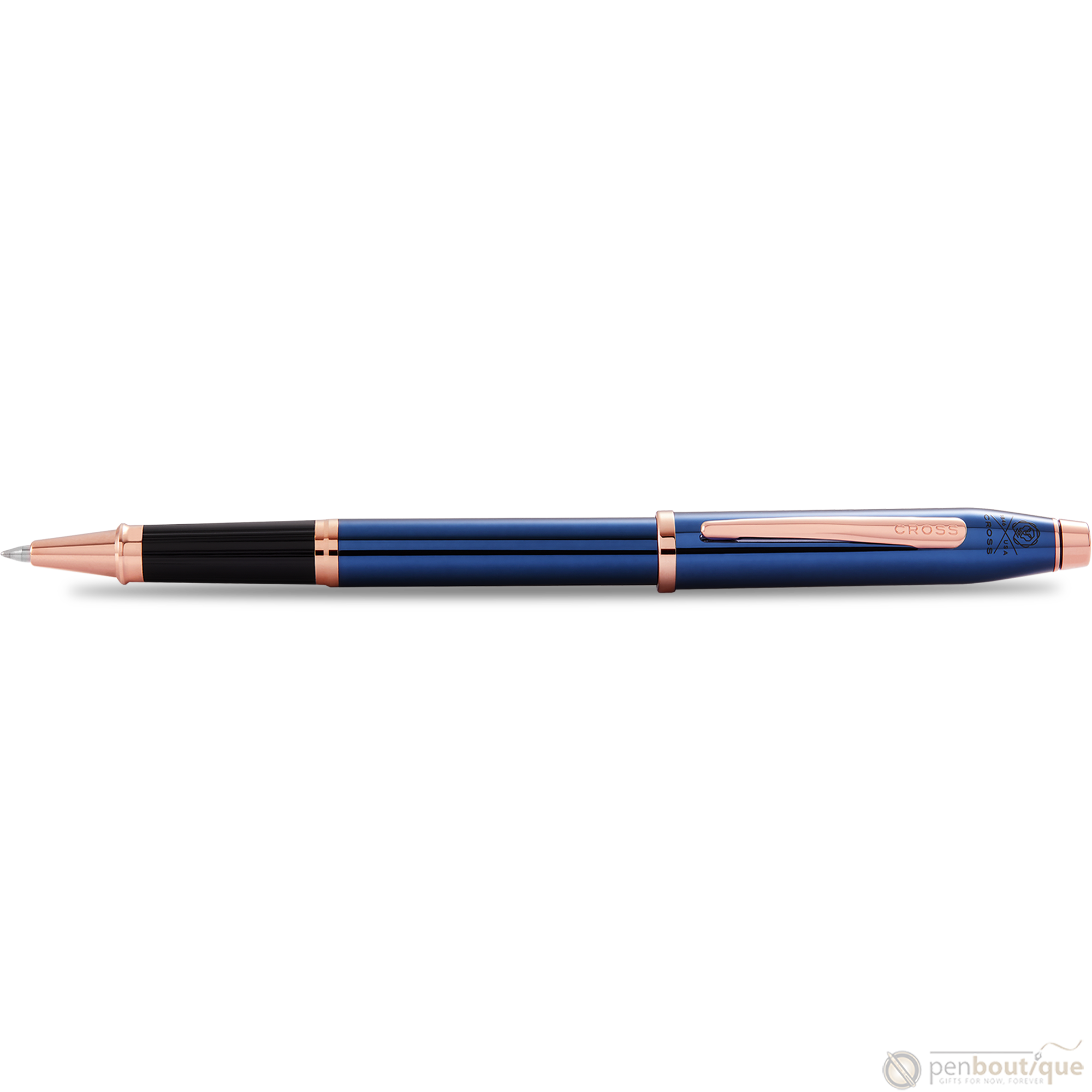 Cross Century II Rollerball Pen - Translucent Blue-Pen Boutique Ltd