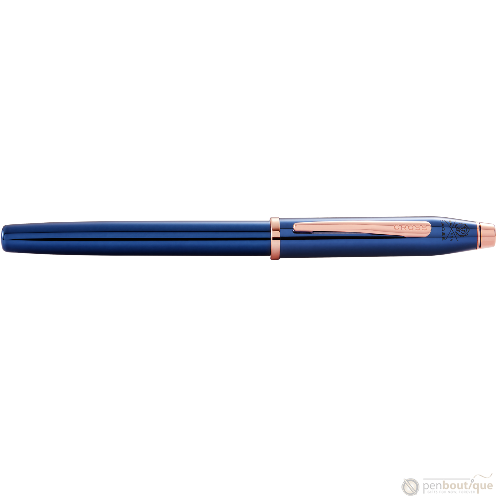 Cross Century II Rollerball Pen - Translucent Blue-Pen Boutique Ltd