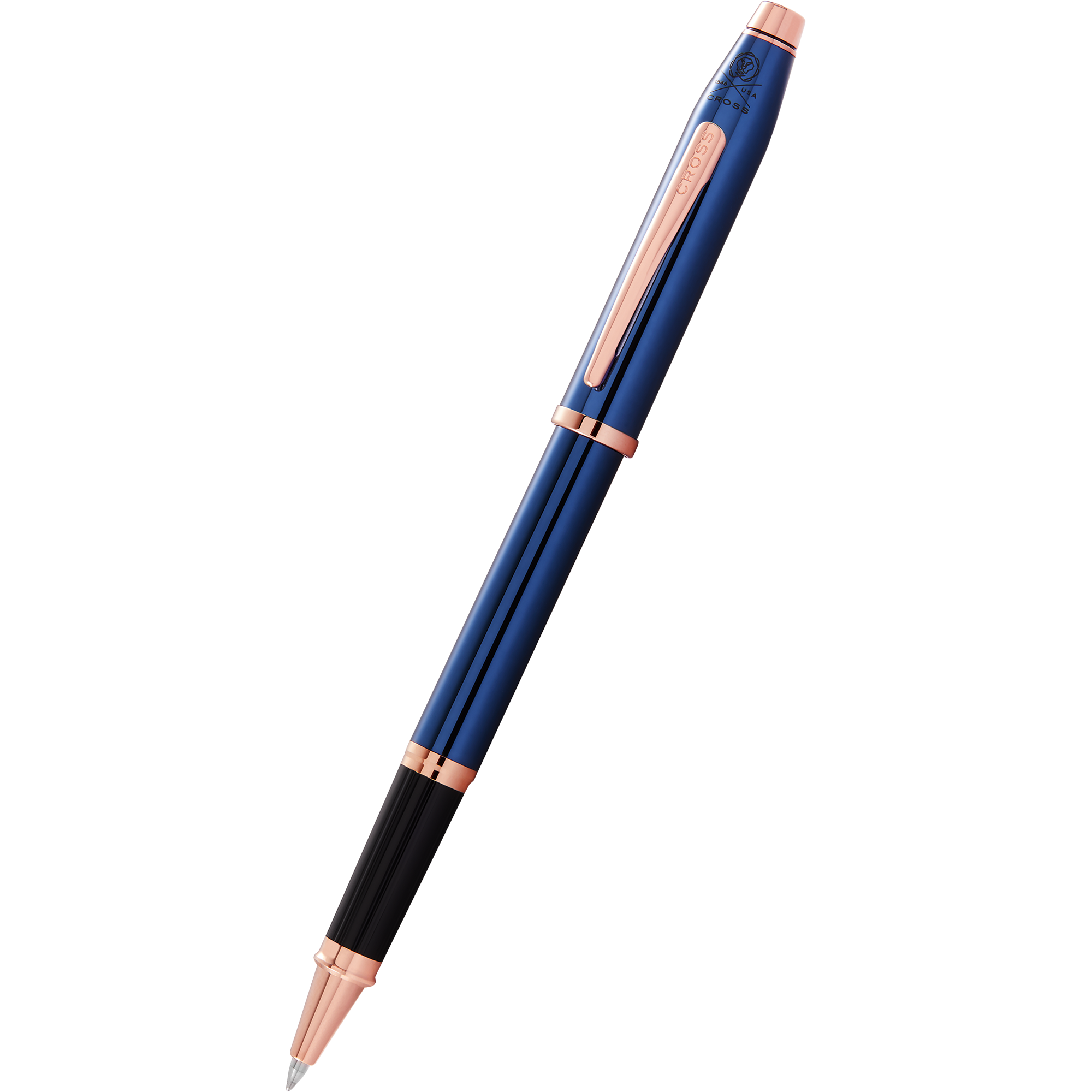 Cross Century II Rollerball Pen - Translucent Blue-Pen Boutique Ltd