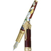 David Oscarson Lord Ganesha Fountain Pen - Ruby Red-Pen Boutique Ltd