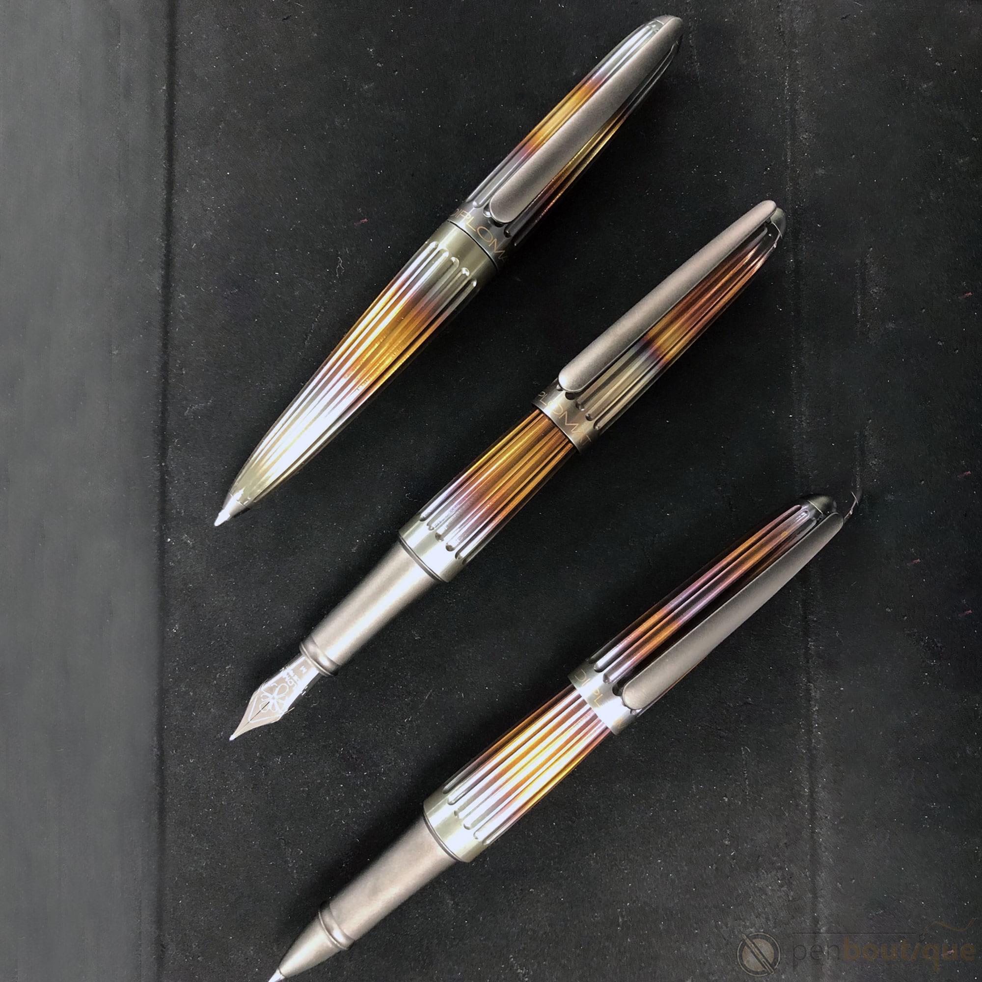 Diplomat Aero Rollerball Pen - Flame-Pen Boutique Ltd