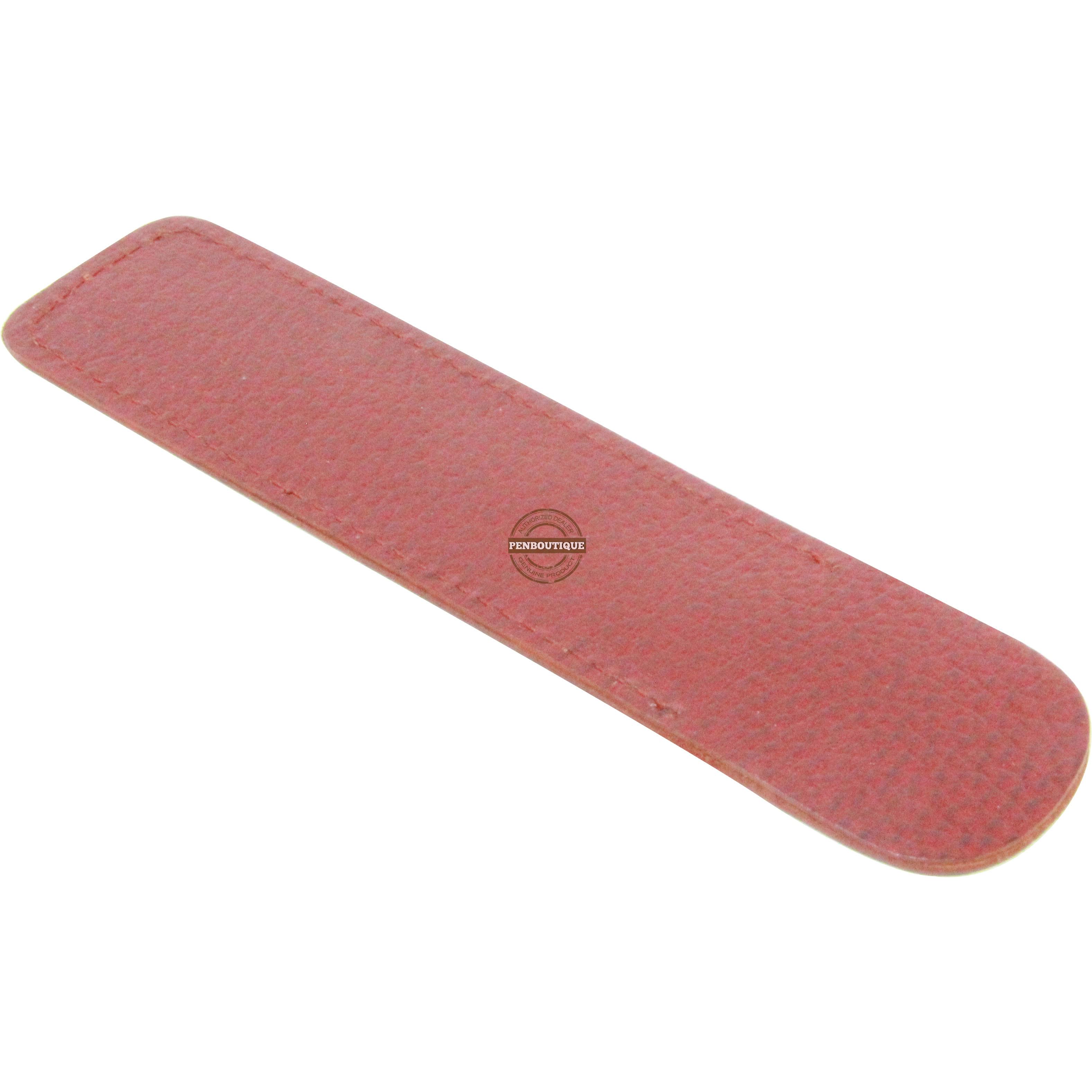 Pen Boutique Bote Leather Pen Sleeve - Leather Red - Pen Boutique Ltd