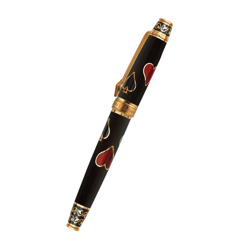 David Oscarson Les Quatre Couleurs Rollerball Pen - Opaque Black-Pen Boutique Ltd