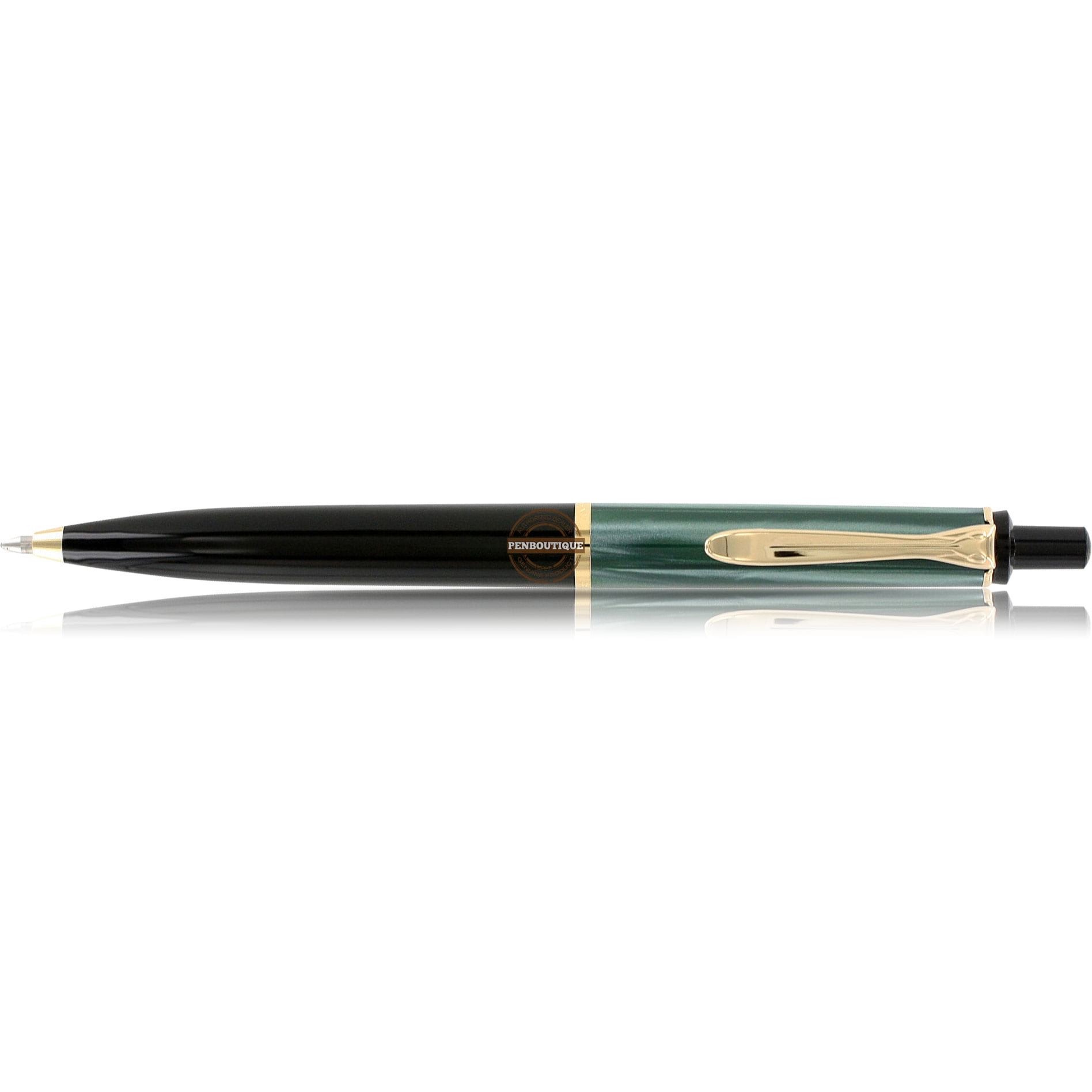 Pelikan Tradition Series K200 Green Marble Ballpoint Pen-Pen Boutique Ltd