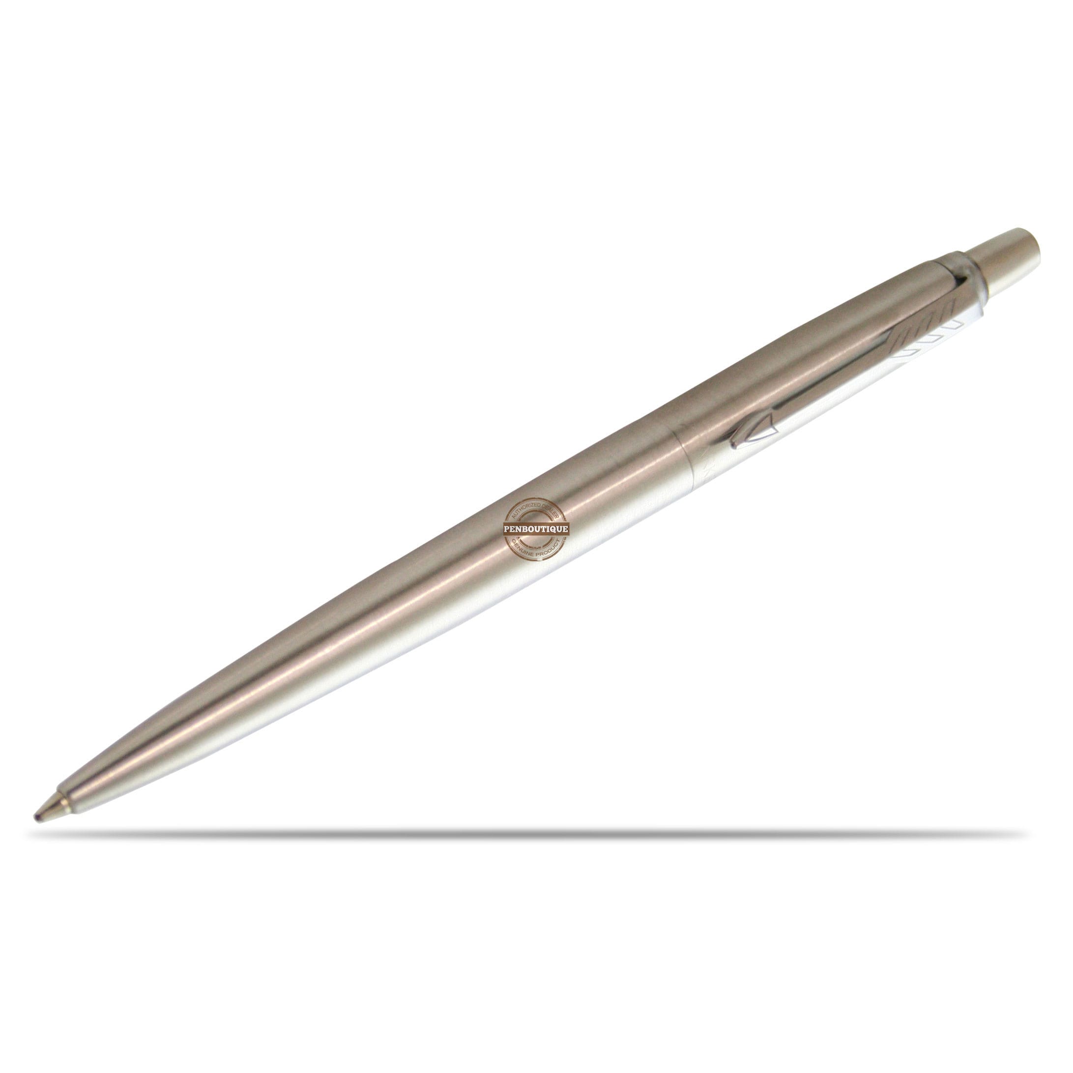 Parker Jotter Stainless Steel Chrome Trim Ballpoint Pen-Pen Boutique Ltd