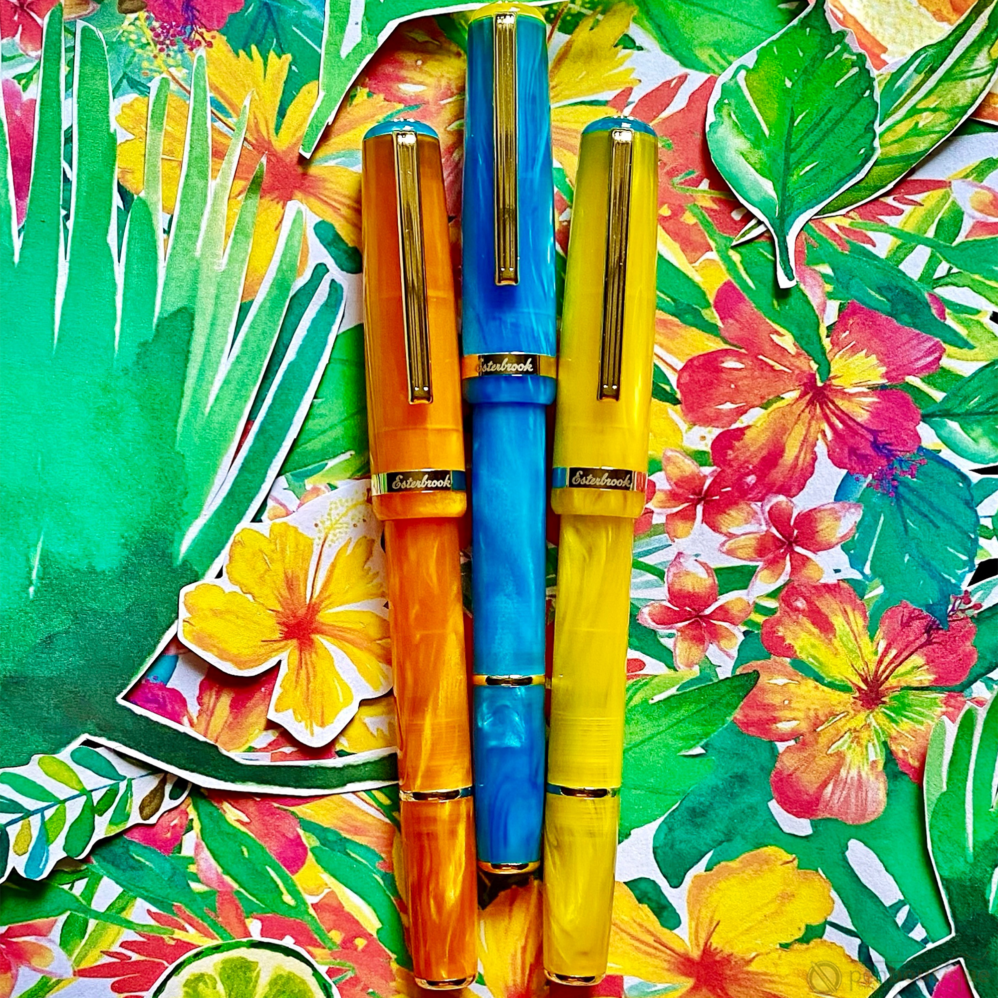 Esterbrook JR Pocket Fountain Pen - Paradise Orange Sunset - Pen Boutique Ltd