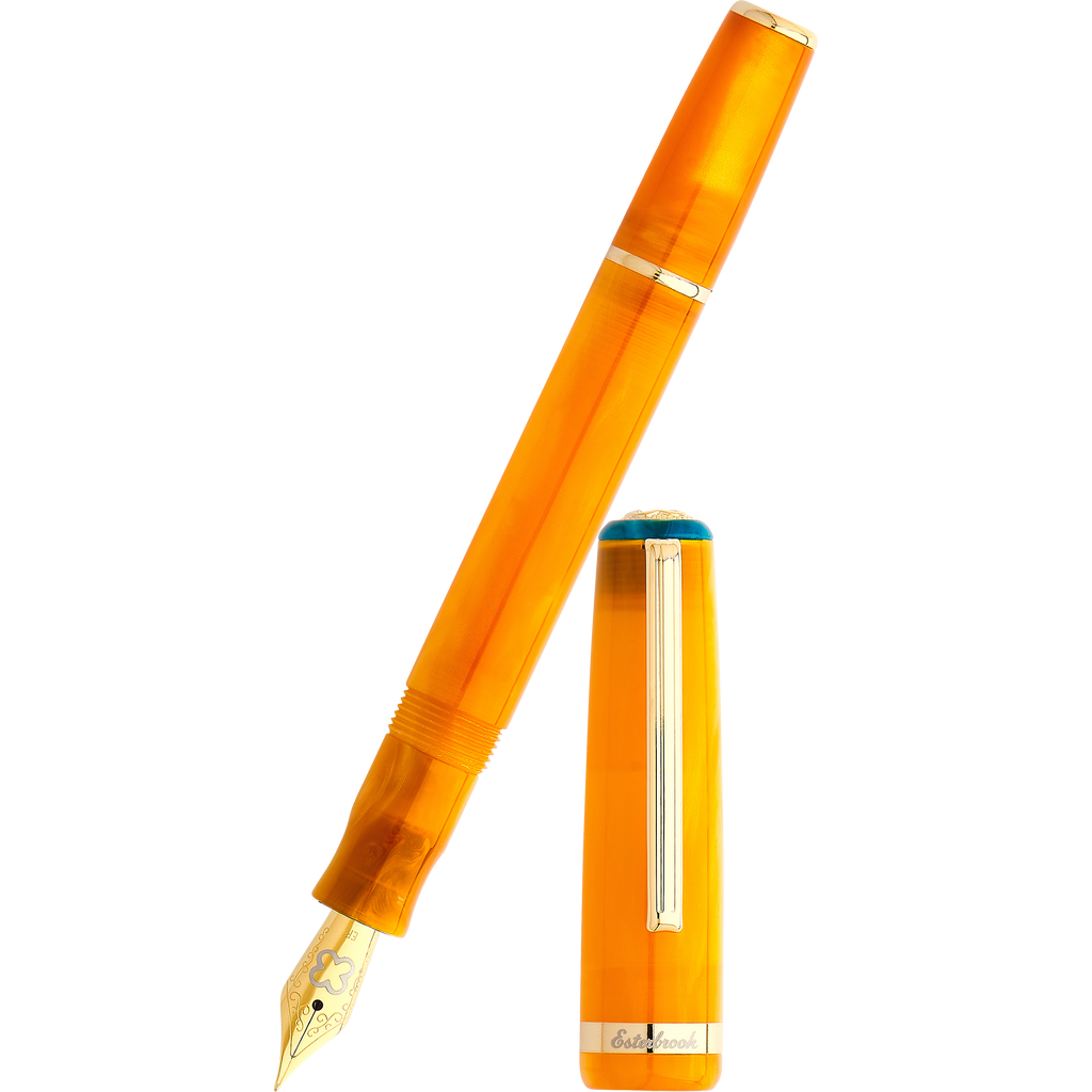Esterbrook JR Pocket Fountain Pen - Paradise Orange Sunset-Pen Boutique Ltd