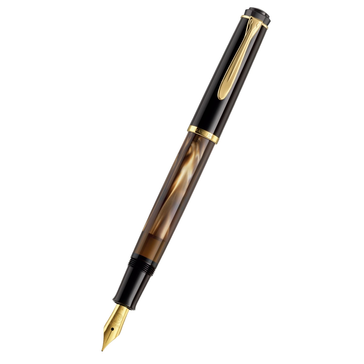 Pelikan Classic M200 Brown Marbled Fountain Pen-Pen Boutique Ltd