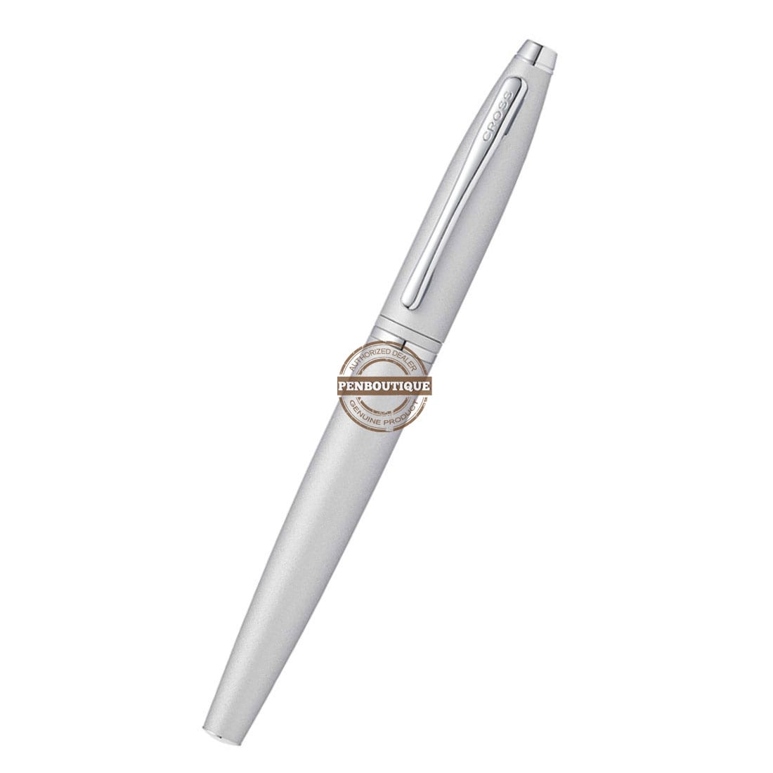 Cross Calais Satin Chrome Rollerball Pen-Pen Boutique Ltd