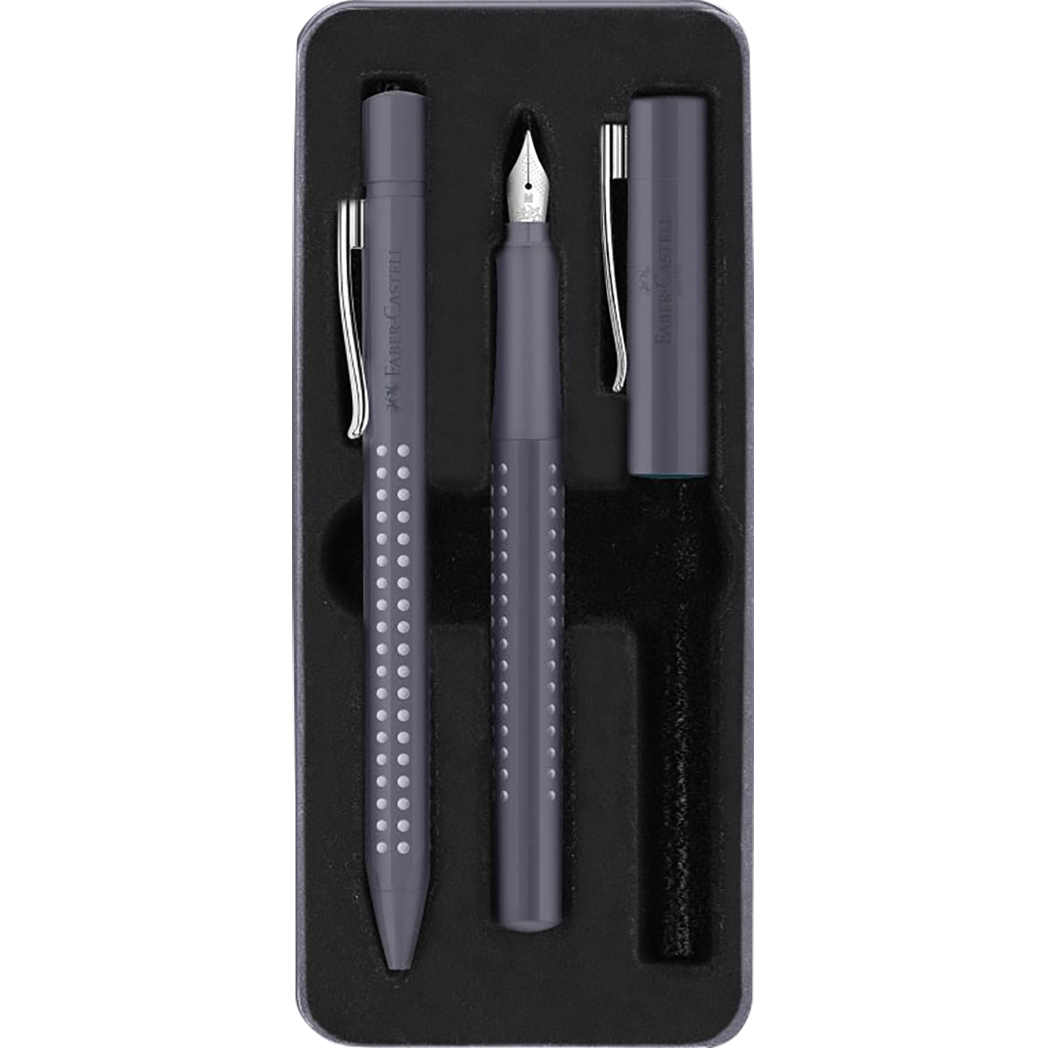 Faber-Castell Grip Harmony Set - Dapple Grey-Pen Boutique Ltd