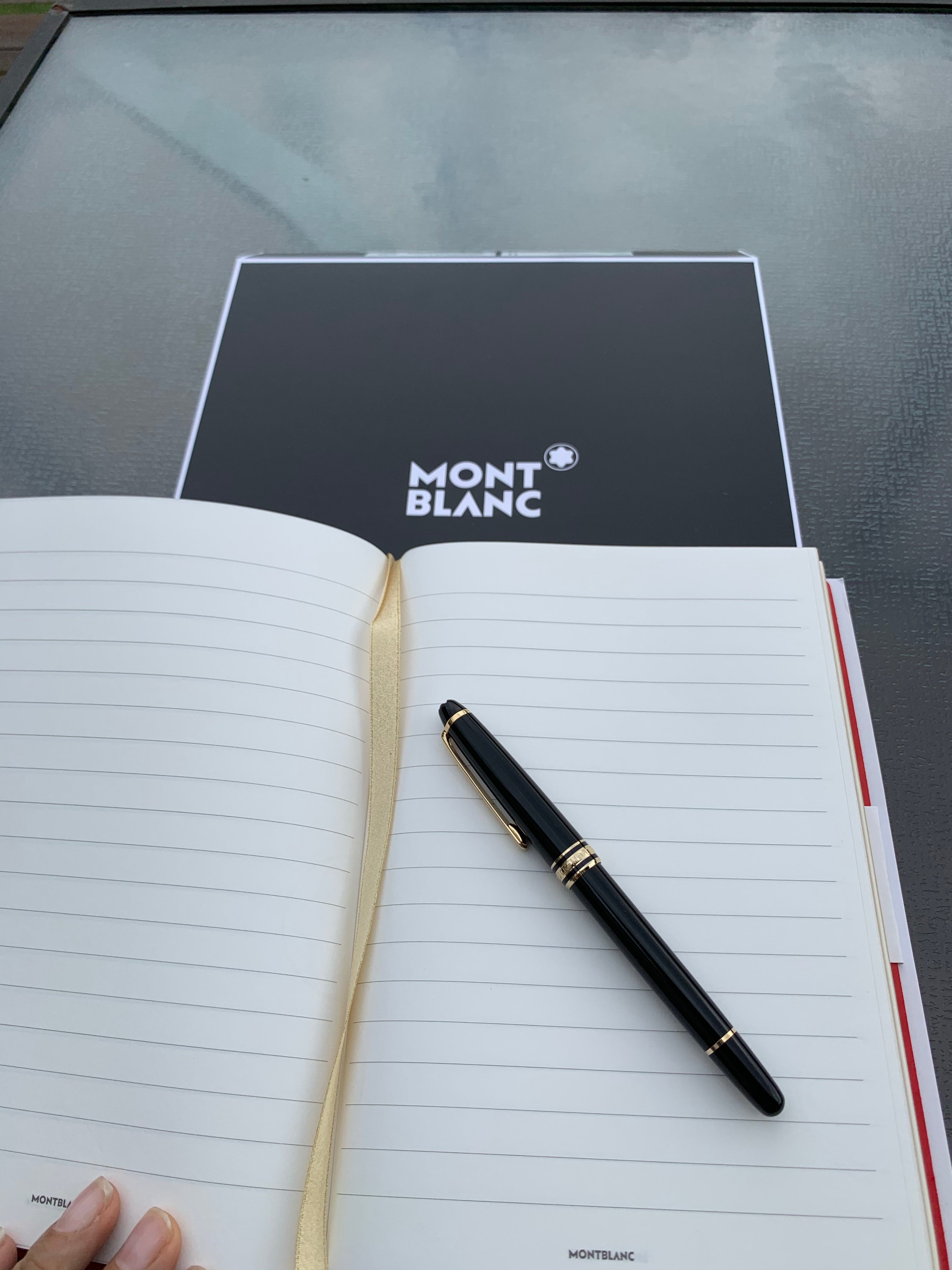 Montblanc Gift Set (Fineliner & Business Card Holder) - Pen Boutique Ltd