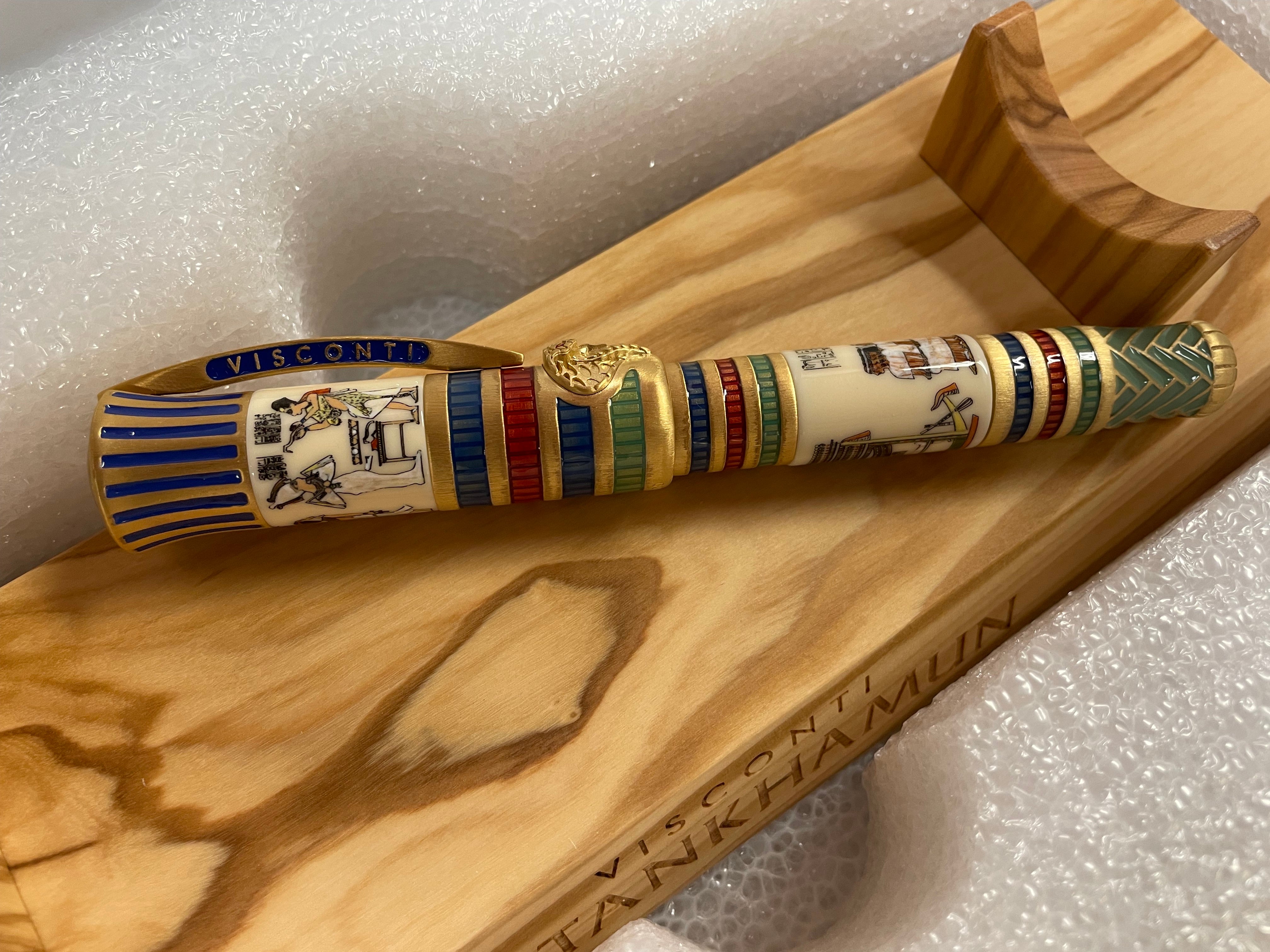 Visconti Fountain Pen - Tutankhamun (Limited Edition)-Pen Boutique Ltd