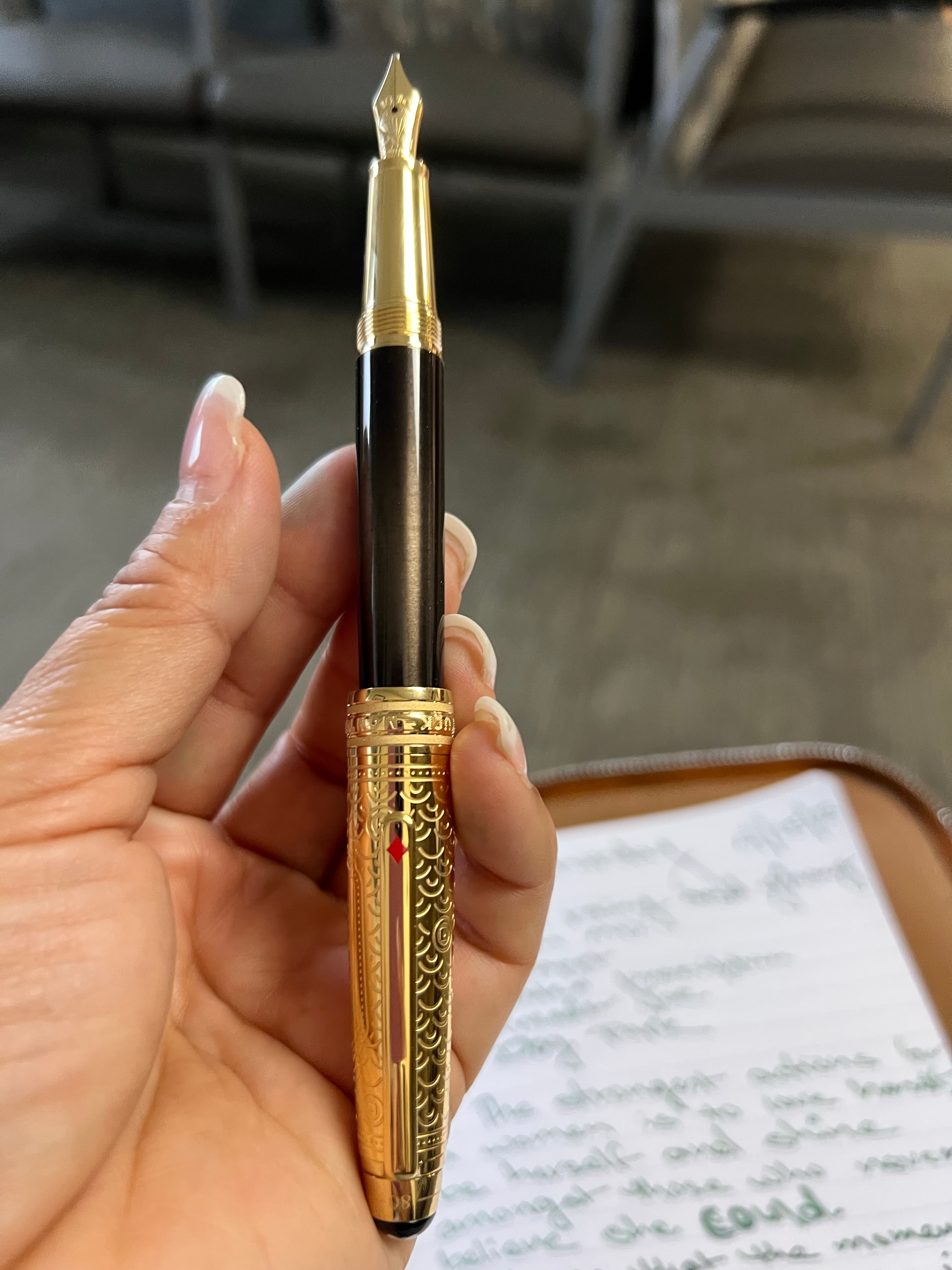 Montblanc Meisterstuck Fountain Pen - 145 Doue - Around the World In 80 Days - Year 2 (Classique)-Pen Boutique Ltd