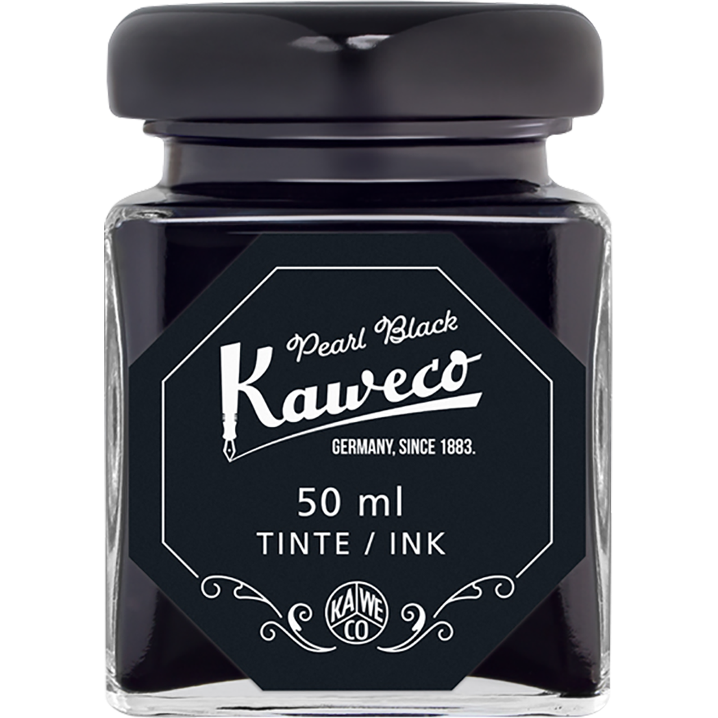 Kaweco Ink Bottle - Pearl Black - 50ml-Pen Boutique Ltd