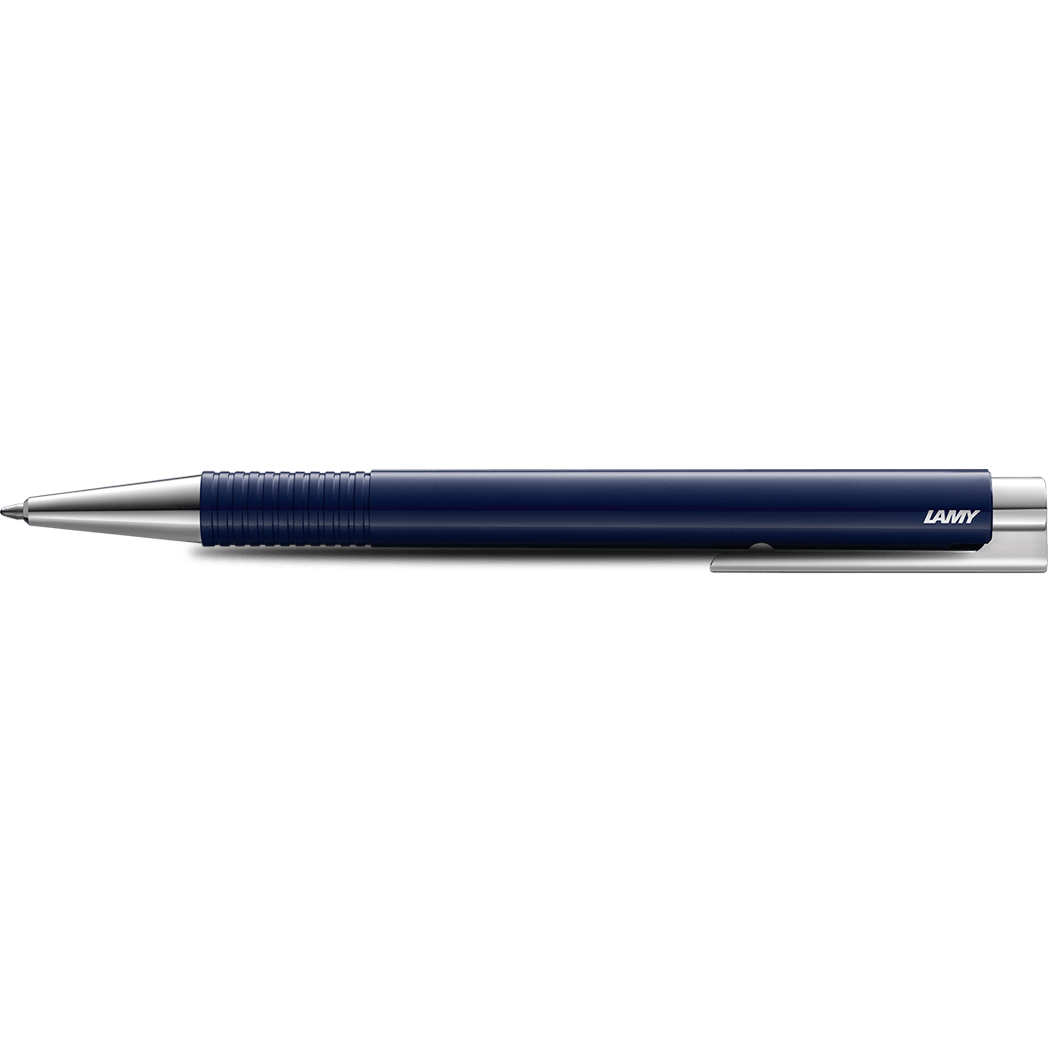 Lamy Logo M+ Ballpoint Pen - Night Blue-Pen Boutique Ltd