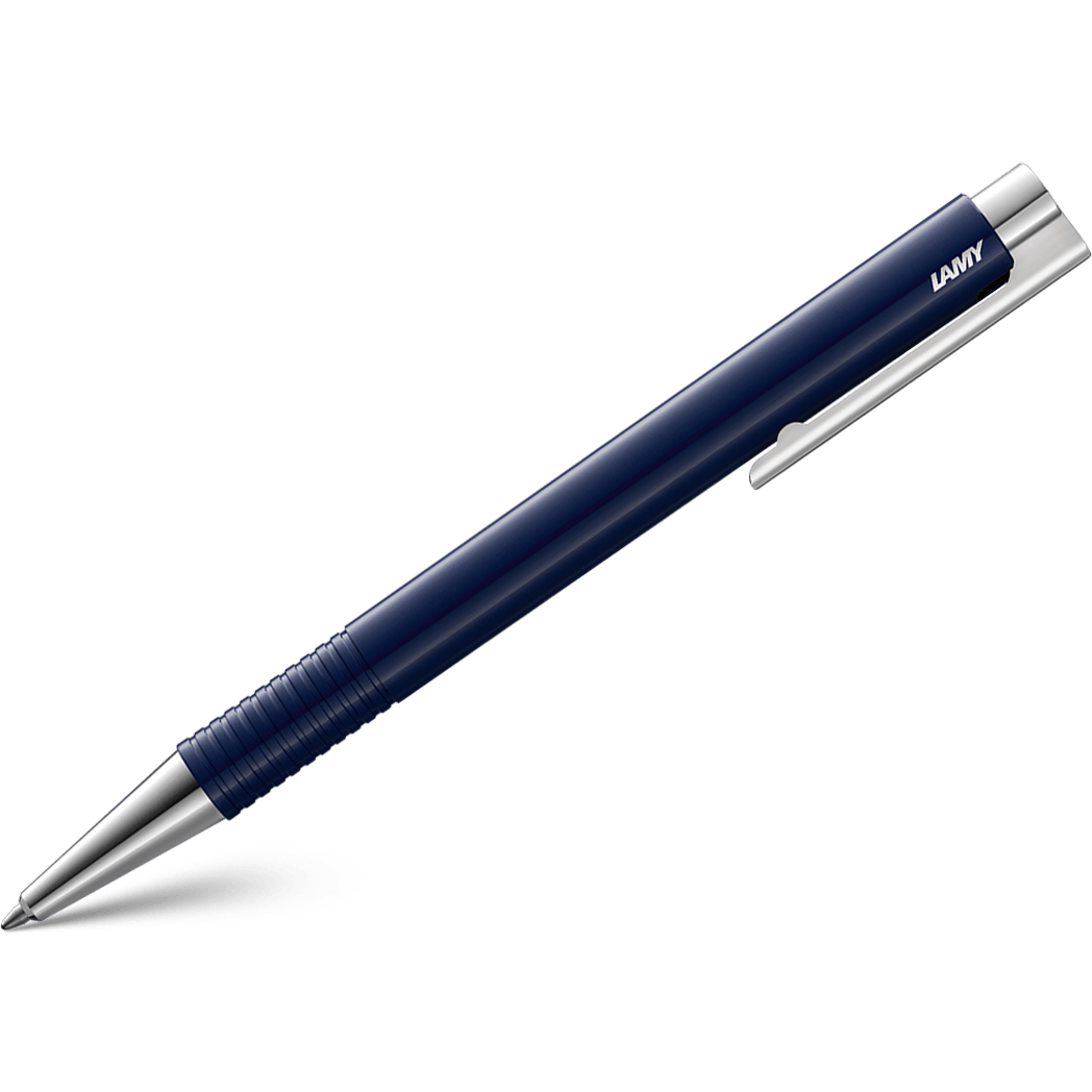 Lamy Logo M+ Ballpoint Pen - Night Blue-Pen Boutique Ltd