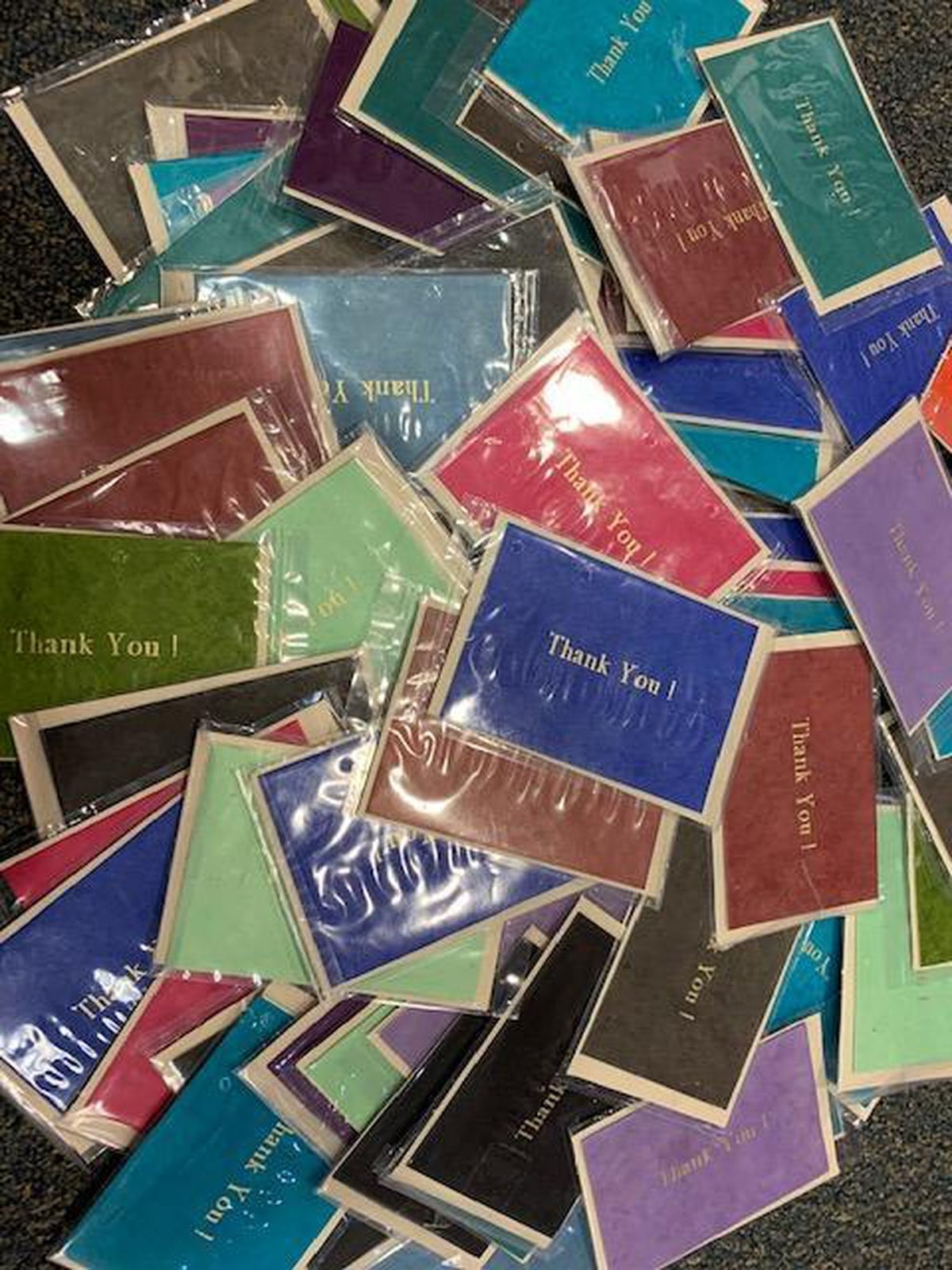 Monk Paper Thank You Card (Assorted colors) each - Pen Boutique Ltd